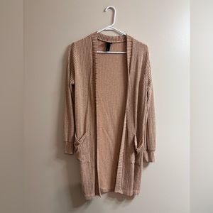 Daytrip Light Pink & Black Cardigan